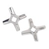 2PCS Meat Grinder Blade Knife Cutter Stainless Steel Easy Replacement