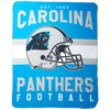 Northwest 1NFL031030018RET Carolina Panthers Printed Fleece Throw, Multicolor, One Size