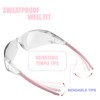 HTS HUNTERSKY S239 Protective Clear pink Small Safety Glasses women