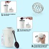 iziusy 2 Pcs Shaker Balls, Stainless Steel Shaker Ball for