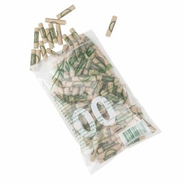 PURIZE Regular Size 9 mm (8.3 mm) Activated Carbon Filters (Organic) Pack of 200