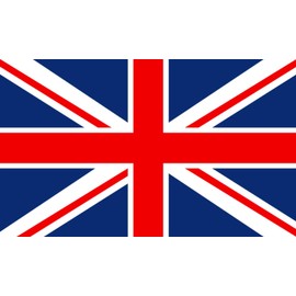 Robelli United Kingdom Union Jack Polyester Flag (5 x 3 Foot)