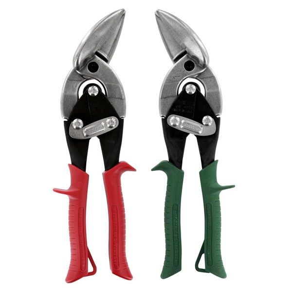 MIDWEST Aviation Snip Set - Left and Right Cut Offset