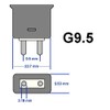 GLA Osram 575w 115v G9.5 Lamp Bulb 54516-3
