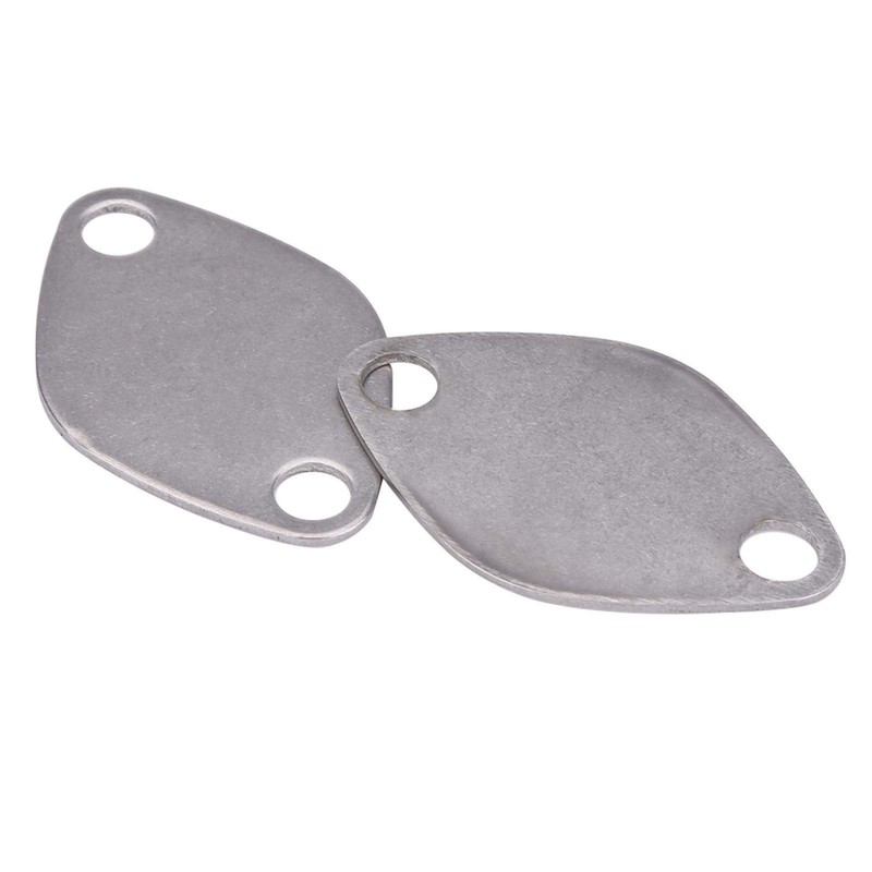 Qiilu EGR Valve Blanking Block Plate Kit