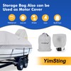 YimSting 1200D Waterproof Boat Cover - Fits 20' to 22'