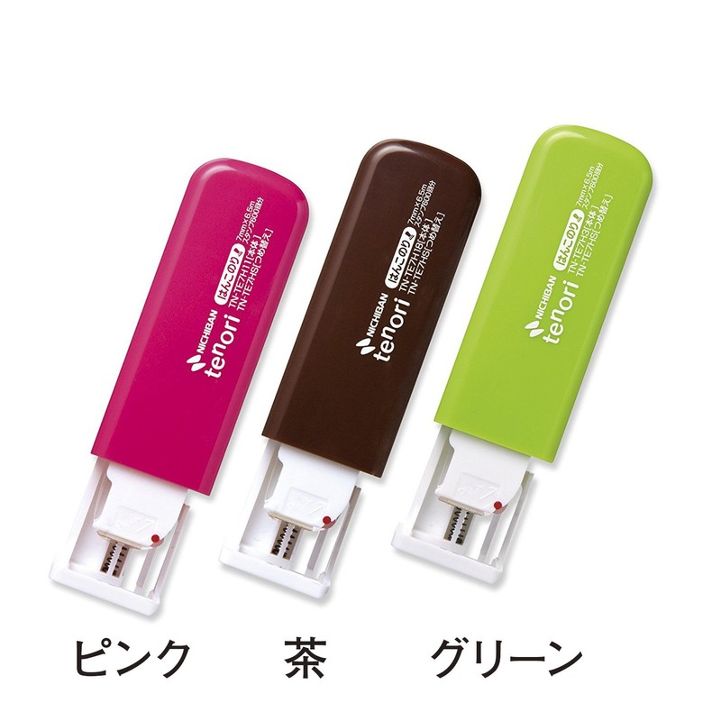 ニチバン テープのり はんこのり TN-TE7H18 強粘着 茶 本体のみ