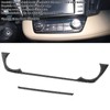 Air Conditioning Switch Trim Carbon Fiber Interior Decoration Fit for