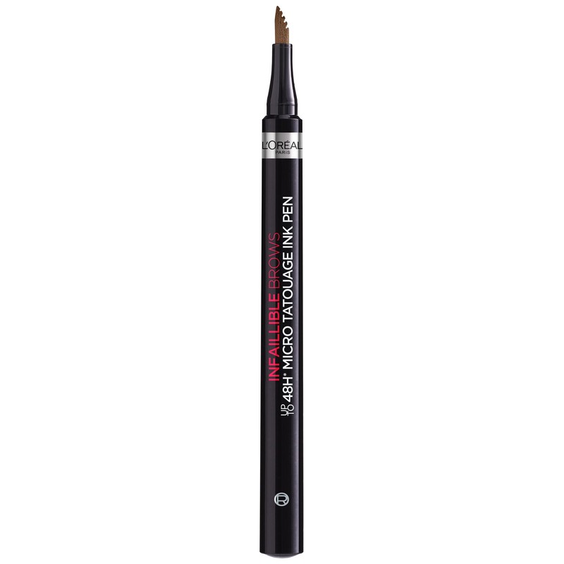 L'Oréal Paris Unbelieva Brow Micro Tatouage 105 Brunette, Smudge-proof Felt