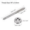 sourcing map Tap M7 x 0.5 mm Thread Cutting Die