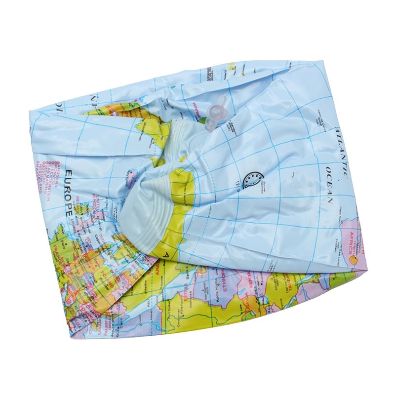 Sarini 2PCS Inflatable world globe, inflatable globe, water polo world
