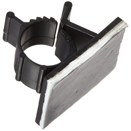 25 Pcs Black Adhesive Backed Nylon Wire Adjustable Cable Clips Clamps