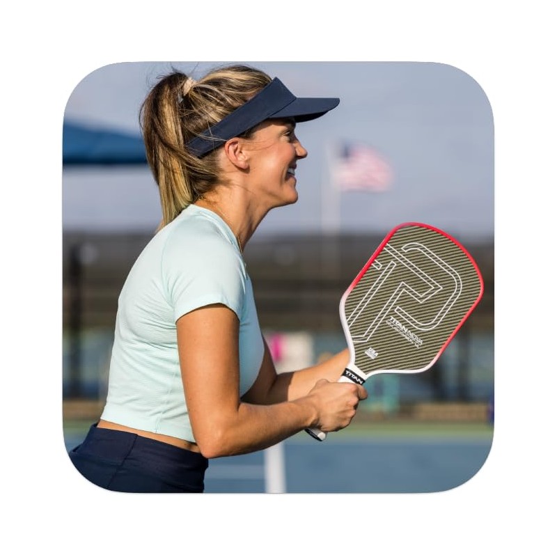 Titan Nova 14L Pickleball Paddle, Fire Cloud