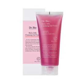 【公式】Dr.Bio ベリーゼリークレンジングジェルフォーム 200g｜敏感肌 低刺激 保湿 弱酸性 メイク落とし 洗顔ジェル