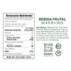 Nature's Factory Bebida Frutal en Polvo Sabor Moras Mix, Bajo