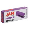 JAM PAPER Modern Desk Stapler - Purple - Sold Individually
