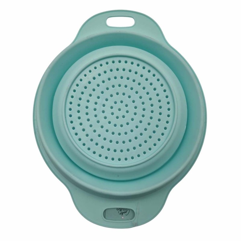 Collapsible Colander – Pastel Assorted Colours – Space-Saving Folding Strainer