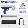 PEX Pipe Stapler Portable Foamboard Stapler Kit with 1650 Pcs