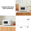 COMFEE' EM720CPL-PM Countertop Microwave Oven with Sound On/Off, ECO Mode