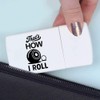 'Thats How I Roll Lawn Bowls' Pill Box with Tablet