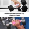 Rubber Gym Grips Fingerless Workout Grips - Ergonomic Rubber Hand