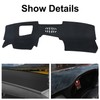 Hugeek Dashboard Cover Mat for Mazda 2020-2025 2026 CX-30 CX30