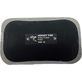 Hornet Tire Reinforced Heavy Duty Radial Tire Repair Patches HRP-12 (4.5"x2.5")