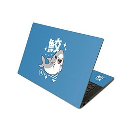 MightySkins Skin Compatible with Razer Blade Stealth 13.3" (2019) - Shark Kawaii | Protective, Durable, and Unique Vinyl Decal wrap Cover | Easy to Apply, Remove, and Change Styles | Made in The USA