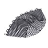 Rubber Fishing Net Replacement Transparent Black Collapsible Fishing Landing Net