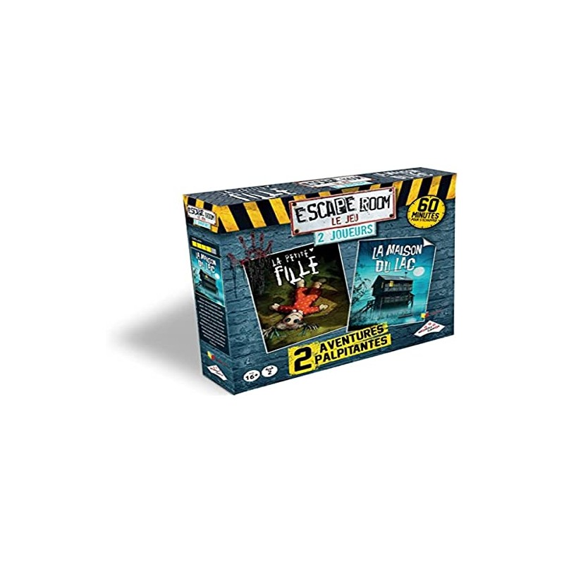 RIVIERA GAMES Escape Room Le Game Set of 2 Horror