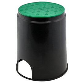 Valve box 200 x 235 mm, valve box, floor mounting box, valve shaft, valve box irrigation, valve box, lawn, floor box, mounting box, box for valves, irrigation garden, hiding place for valves in the