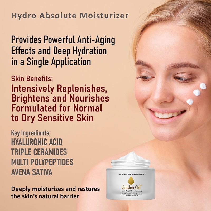 Anti-Aging Hydro Absolute Moisturizer – Super Charged Face, Neck &