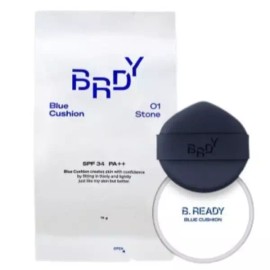 B-ready 비레디 남성 블루 쿠션 메이크업 어두운 톤 리필 4호 Be Ready Men's Blue Cushion Makeup Dark Tone Refill No. 4