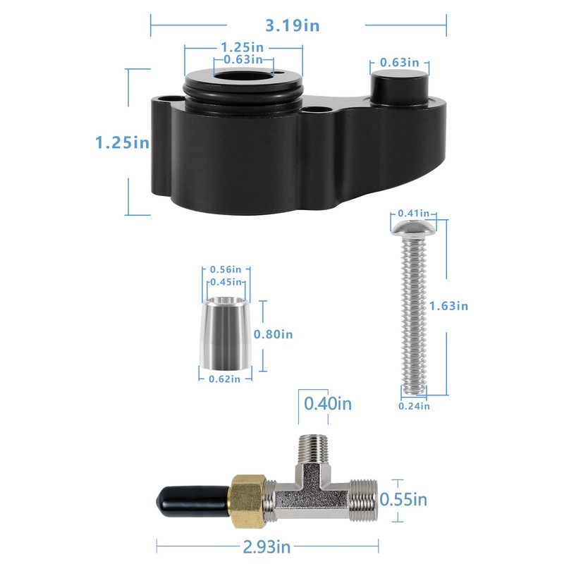 HP4600 Cylinder Gland Kit & HF4202 Bleeder Tee Kit -