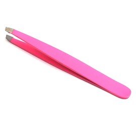 PRECISE CANADA: PROFFESIONAL PINK COLOR EYEBROW TWEEZER SLANTED HAIR BEAUTY WOMAN BEAUTY MAKEUP