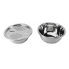 3 In 1 Colander Strainer Set Stainless Steel Rice Washing
