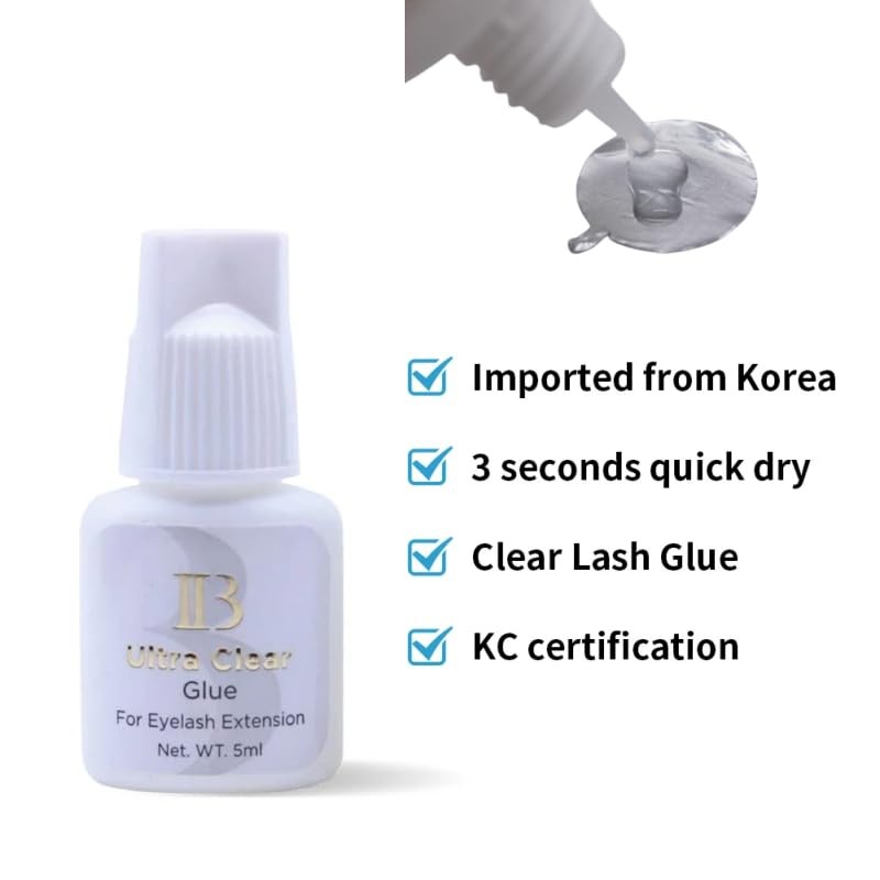 Lava Lash 1 PCS Eyelash Extensions Ibeauty Ultra Clear Glue