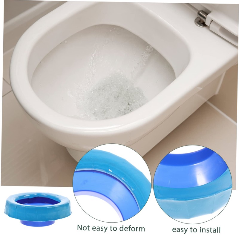 IWOWHERO Toilet Bowl Gasket Seal Thickened Toilet Sealing for Leak