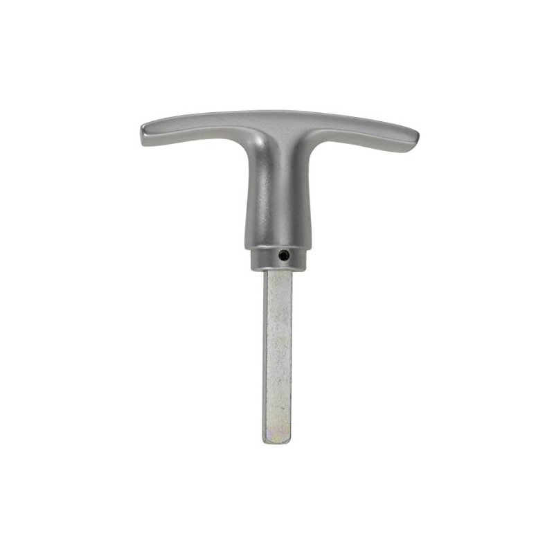 INTRA-TEC Garage Door Handle Aluminium F1 8 x 60 mm