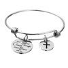 omodofo Bible Verse Bangle Bracelet Cross Charm Confirmation Bracelet Scripture