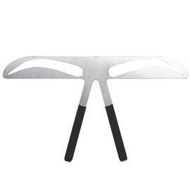 Eyebrow Stencils for Beginners, Reusable Eyebrow Ruler Women Eyebrow Drawing Card Positioning Balance Measuring Tool DIY Makeup Eyebrow Tools (Curved Eyebrows)