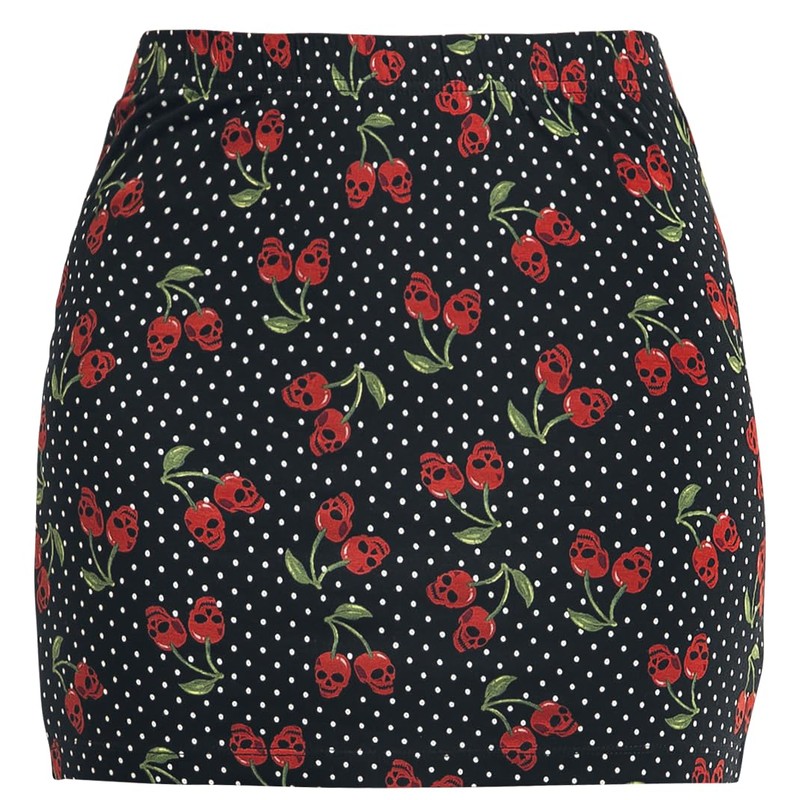 Rock Rebel by EMP Women's Black Skirts in Double Pack