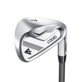COOLO Graphite Golf Irons for Slower Swingers, Beginners/High Handicap/Seniors/Ladies, Individual Lightweight Irons, Reduced Strain on Elbows and Wrists, Right&Left Handed.(Men, SW, Right)