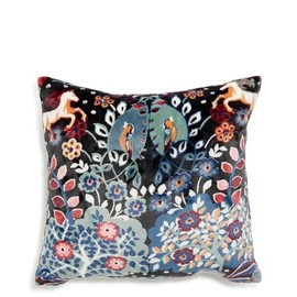 Vera Bradley Decorative Throw Pillow with Removeable Hypoallergenic Insert Décor, One Size, Enchantment