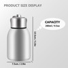 Boziee 280 ml Small Stainless Steel Thermos Flask, BPA-Free, Portable