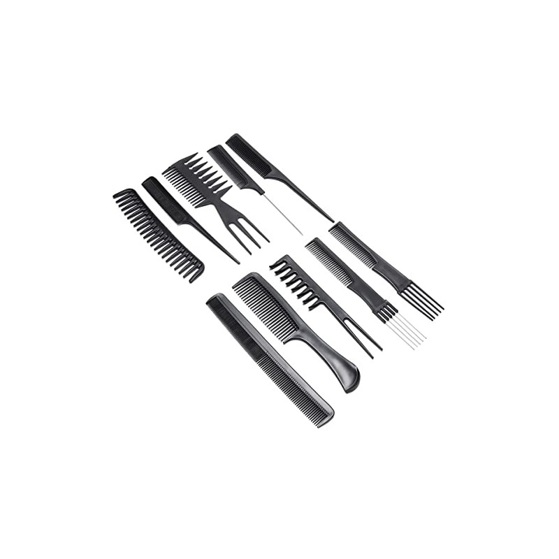 Goodland GD-COMB10 Comb Set of 10 Cutting Set Tates Tail