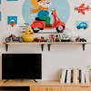 SKYSEN Floating Shelves for Wall Set of 6, 15.7in Wood