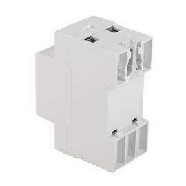 Voltage Protective Device, Double LED Display Single Phase Adjustable Voltage Current Protector AC230V 63A, Over Voltage Under Voltage, 3.2 x 1.4 x 2.4in