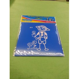 My Family Car Stickers ~ Sticker MOTHER/MUM GARDENING (M15)