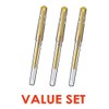 Uni Ball Signo Gel Ink Pens -Medium Point 1.0mm-Gold Ink-value